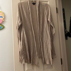 Open front cardigan